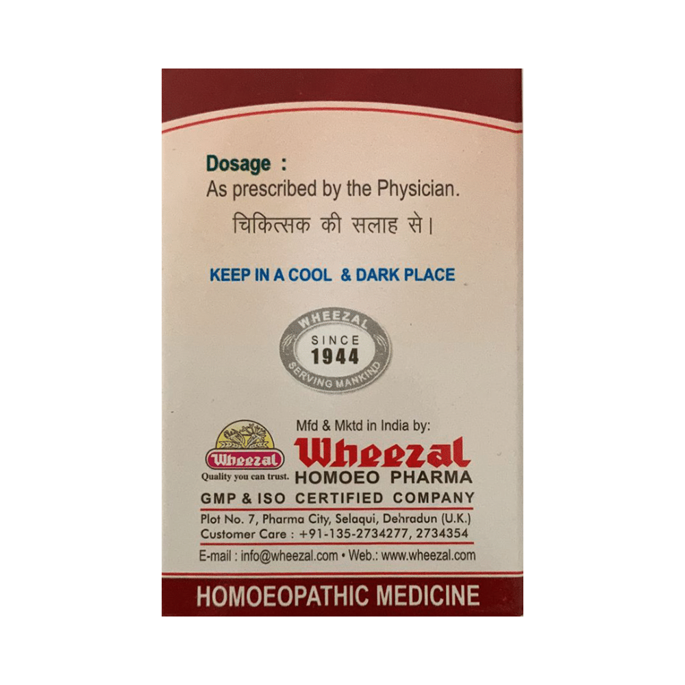 Wheezal Baryta Iodata Trituration Tablet 3X - Image 2