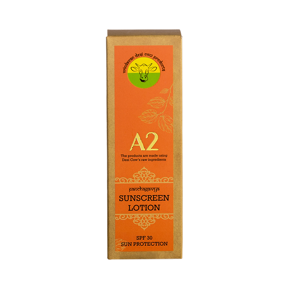 A2 Panchagavya Sunscreen Lotion SPF 30 - Image 3