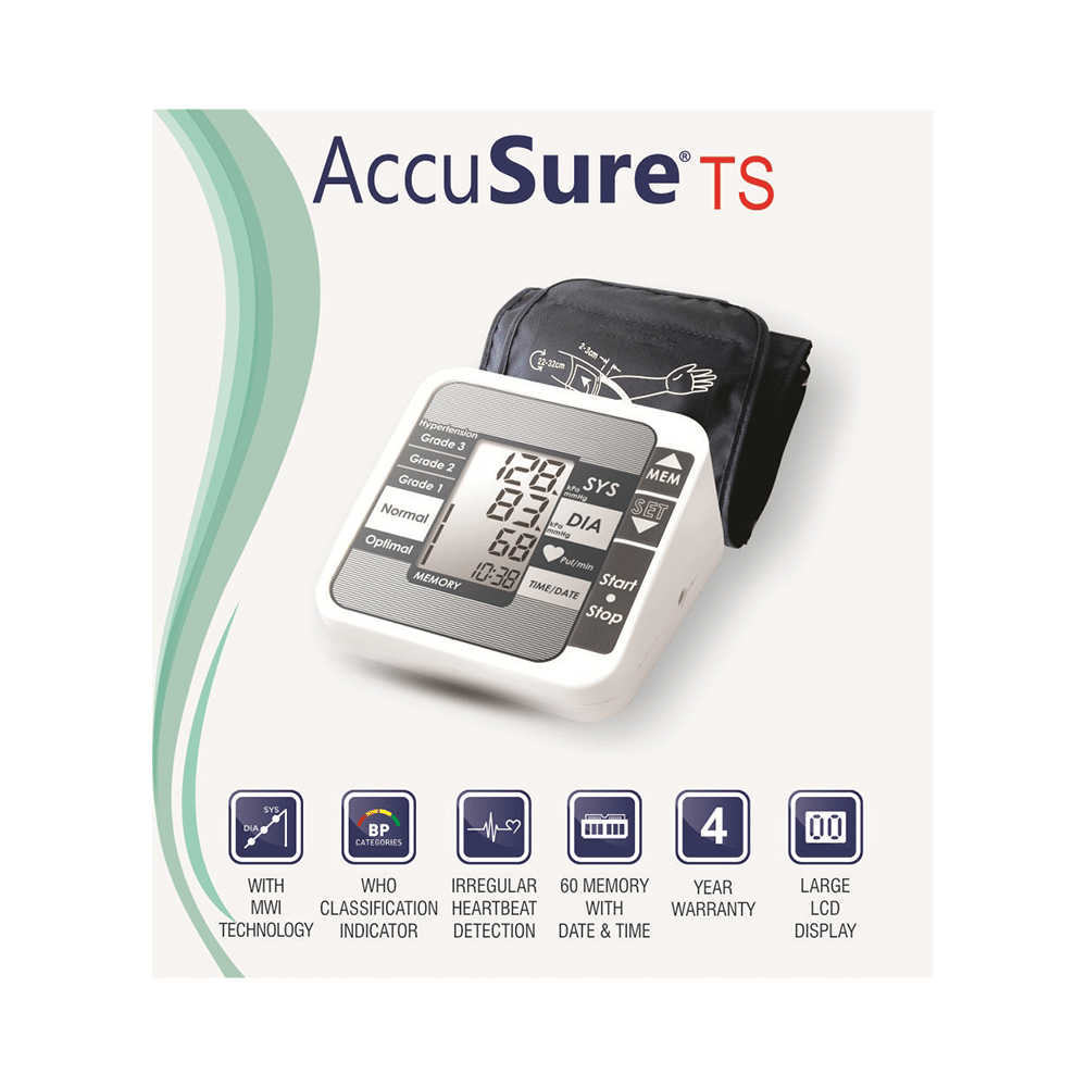 Dr. Gene AccuSure TS Automatic Blood Pressure Monitoring System - Image 7