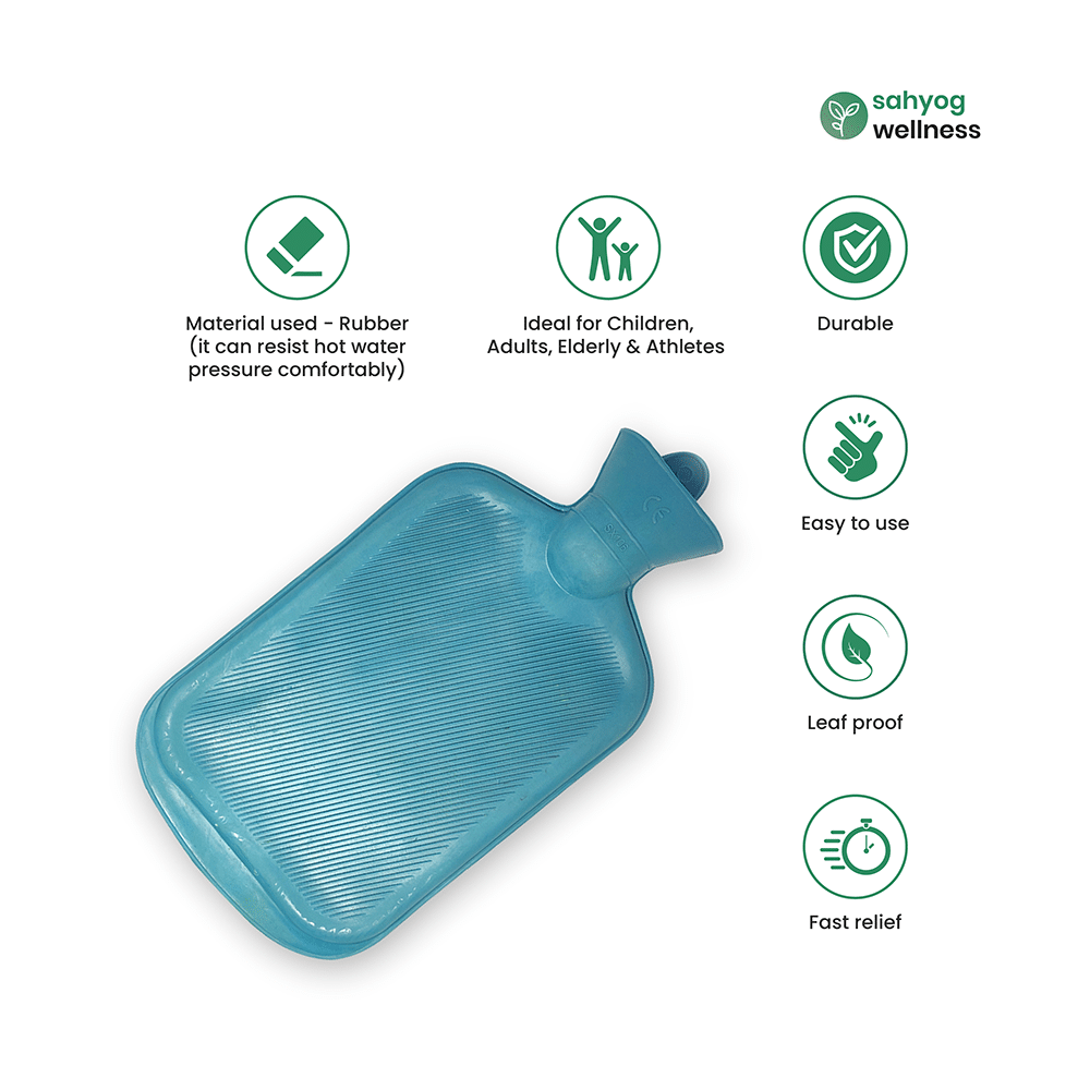 Sahyog Wellness Blue Hot Water Bottle/Bag - Image 3