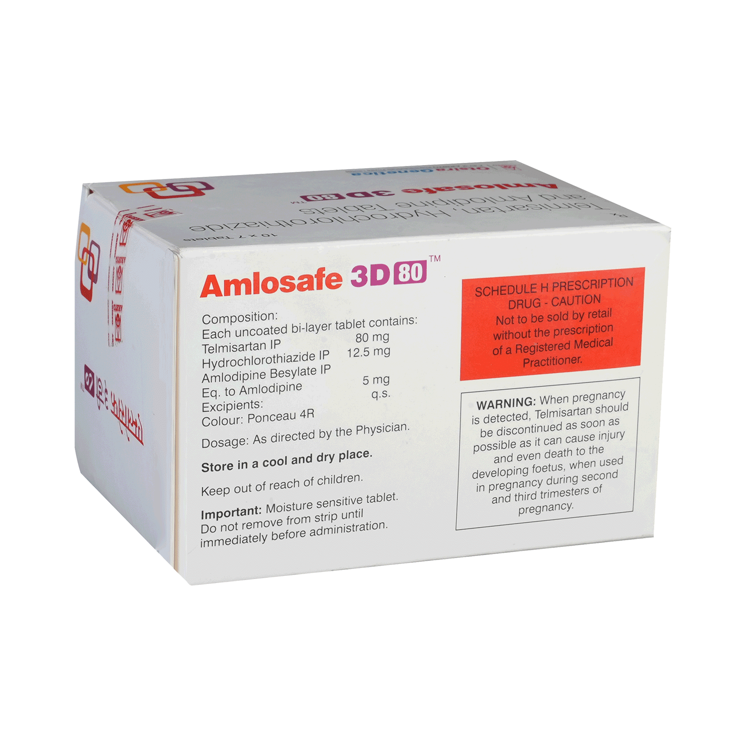 Amlosafe 3D 80 Tablet - Image 3
