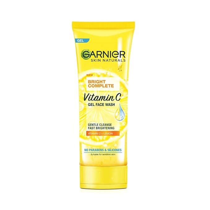 Garnier Skin naturals bright complete Vitamin C gel face wash - Image 1