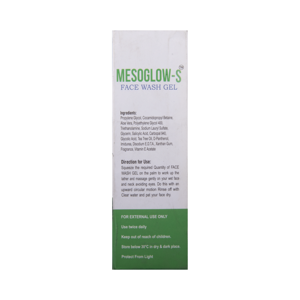 Mesoglow-S Face Wash Gel - Image 2