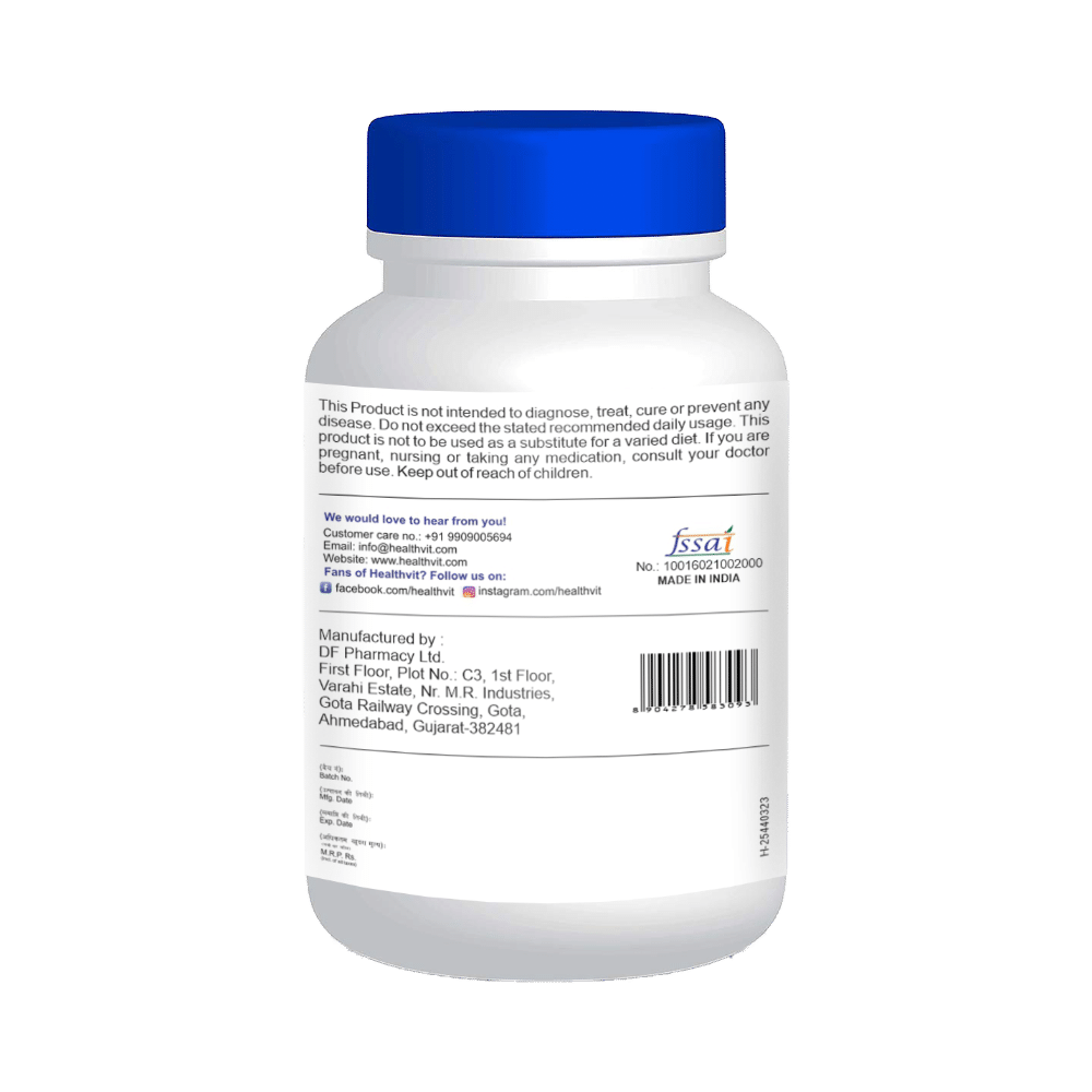 HealthVit L-Glutathione Reduced 100mg | With Antioxidants | For Skin &  Detoxification | Capsule - Image 3
