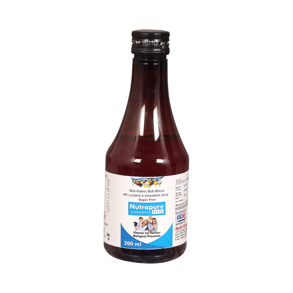 Nutrapure Syrup Sugar Free - Image 1