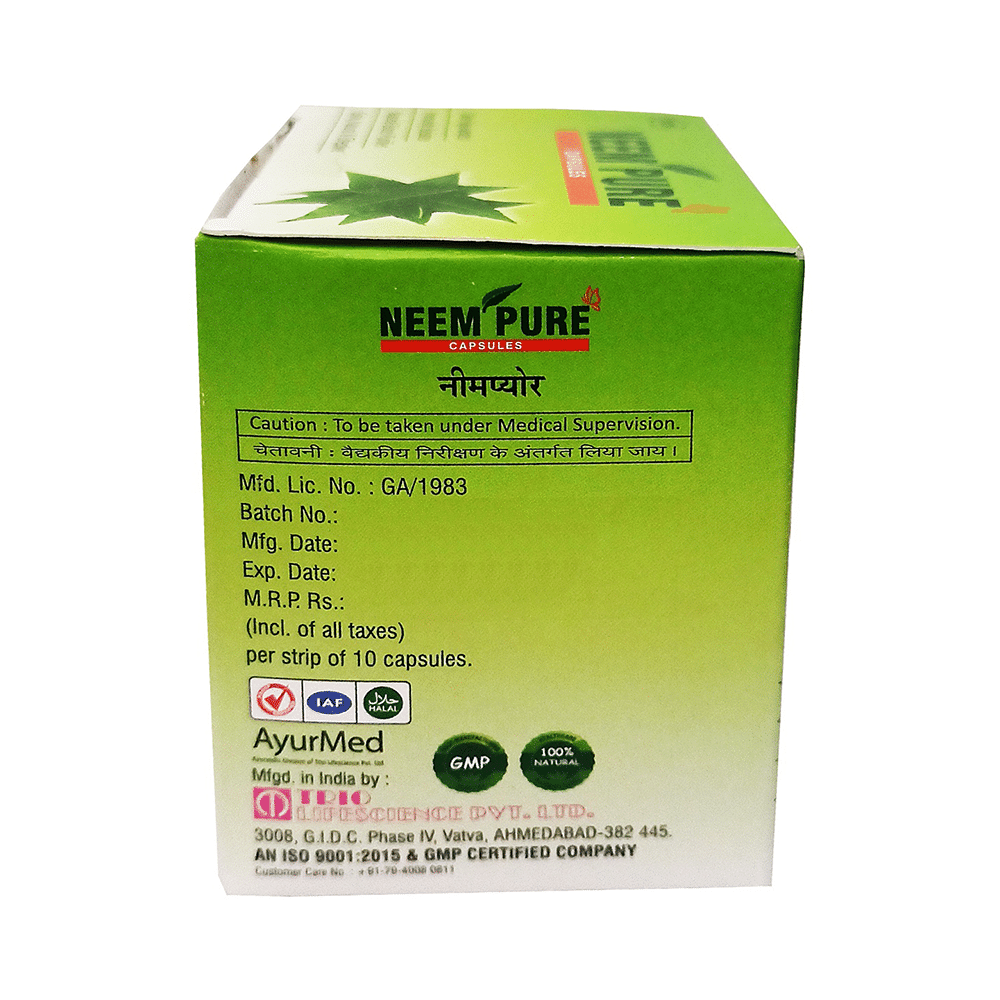 Trio Neem Pure Capsule (10 Each) - Image 3