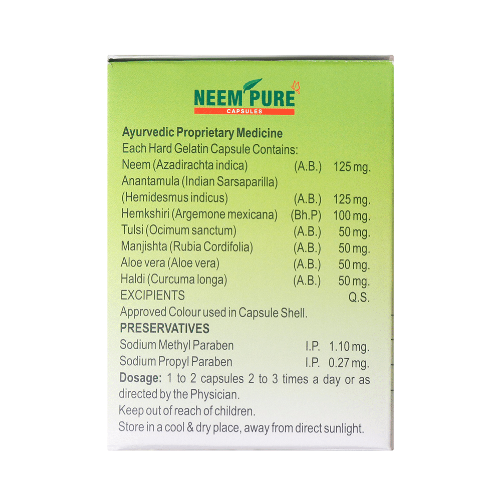 Trio Neem Pure Capsule (10 Each) - Image 2