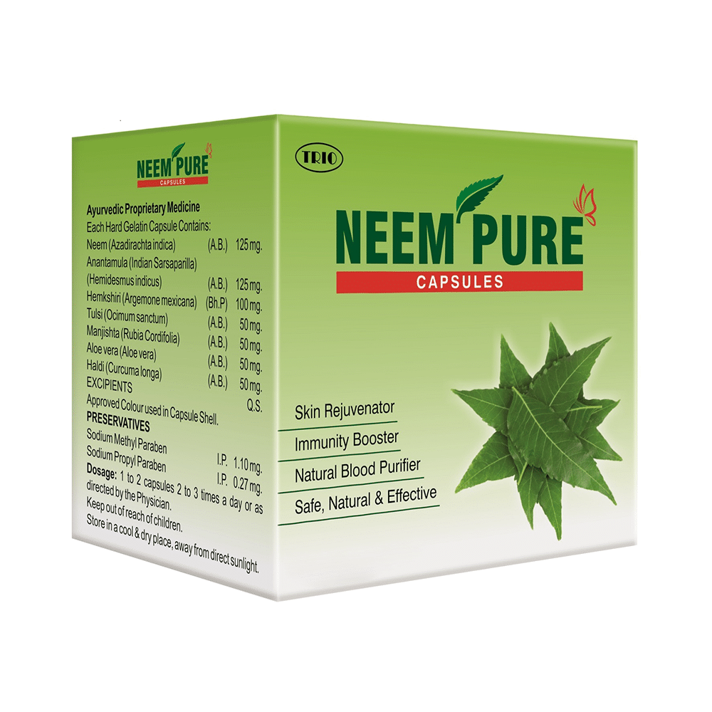 Trio Neem Pure Capsule (10 Each)