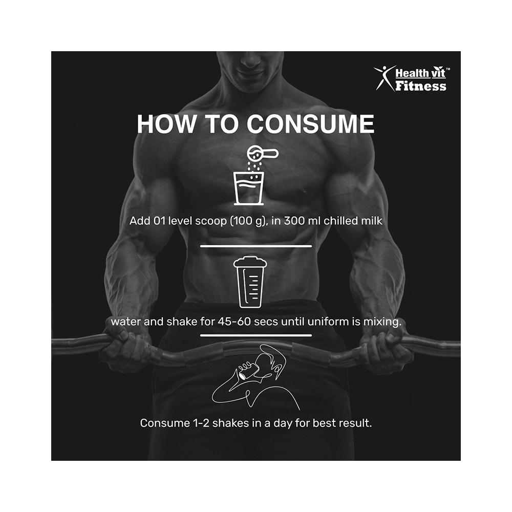 HealthVit Weight Gainer Chocolate - Image 5