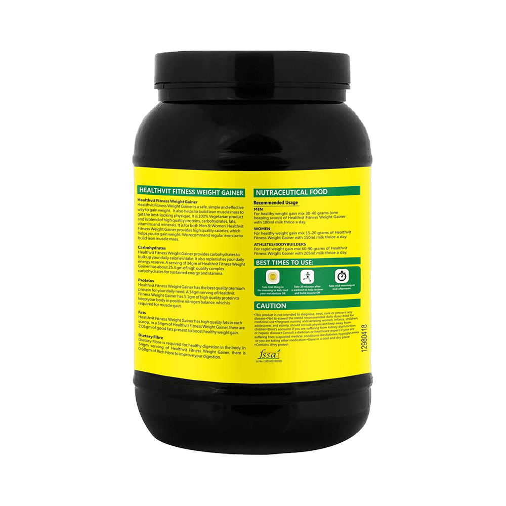 HealthVit Weight Gainer Chocolate - Image 3