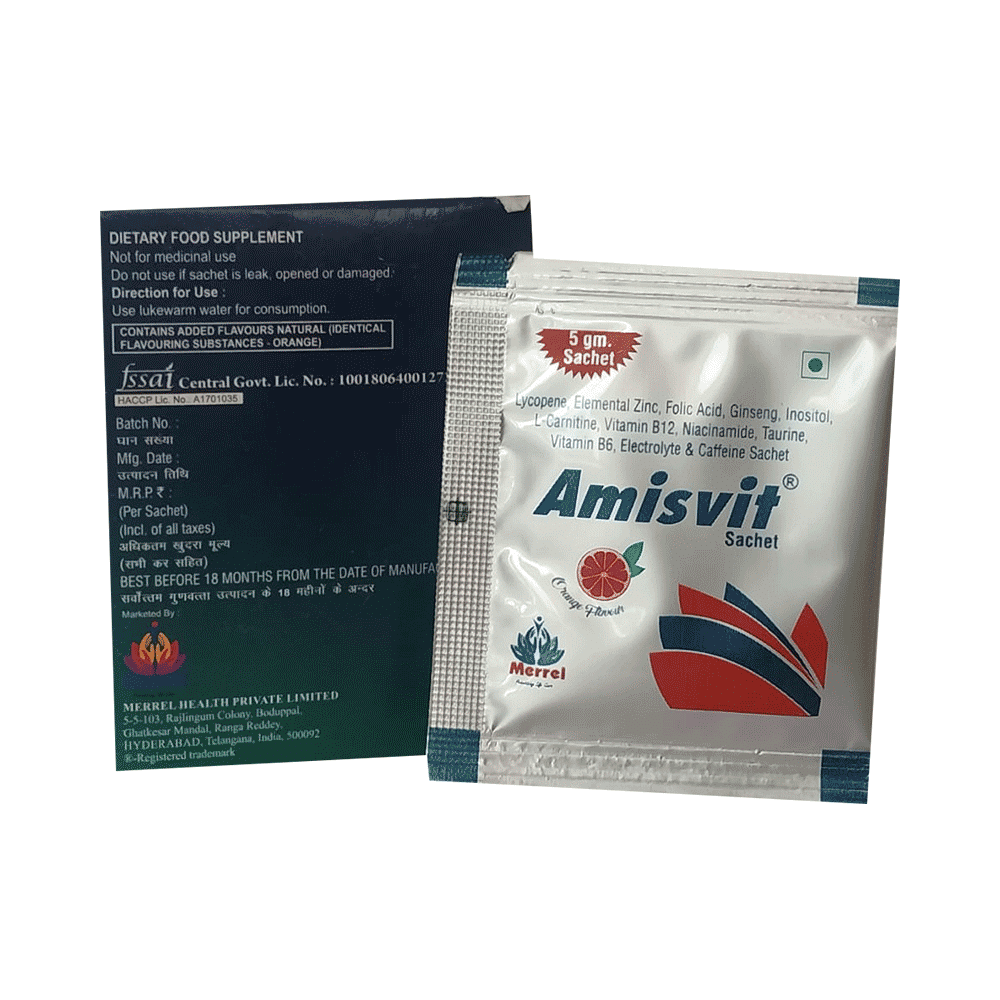 Amisvit Sachet Orange - Image 3