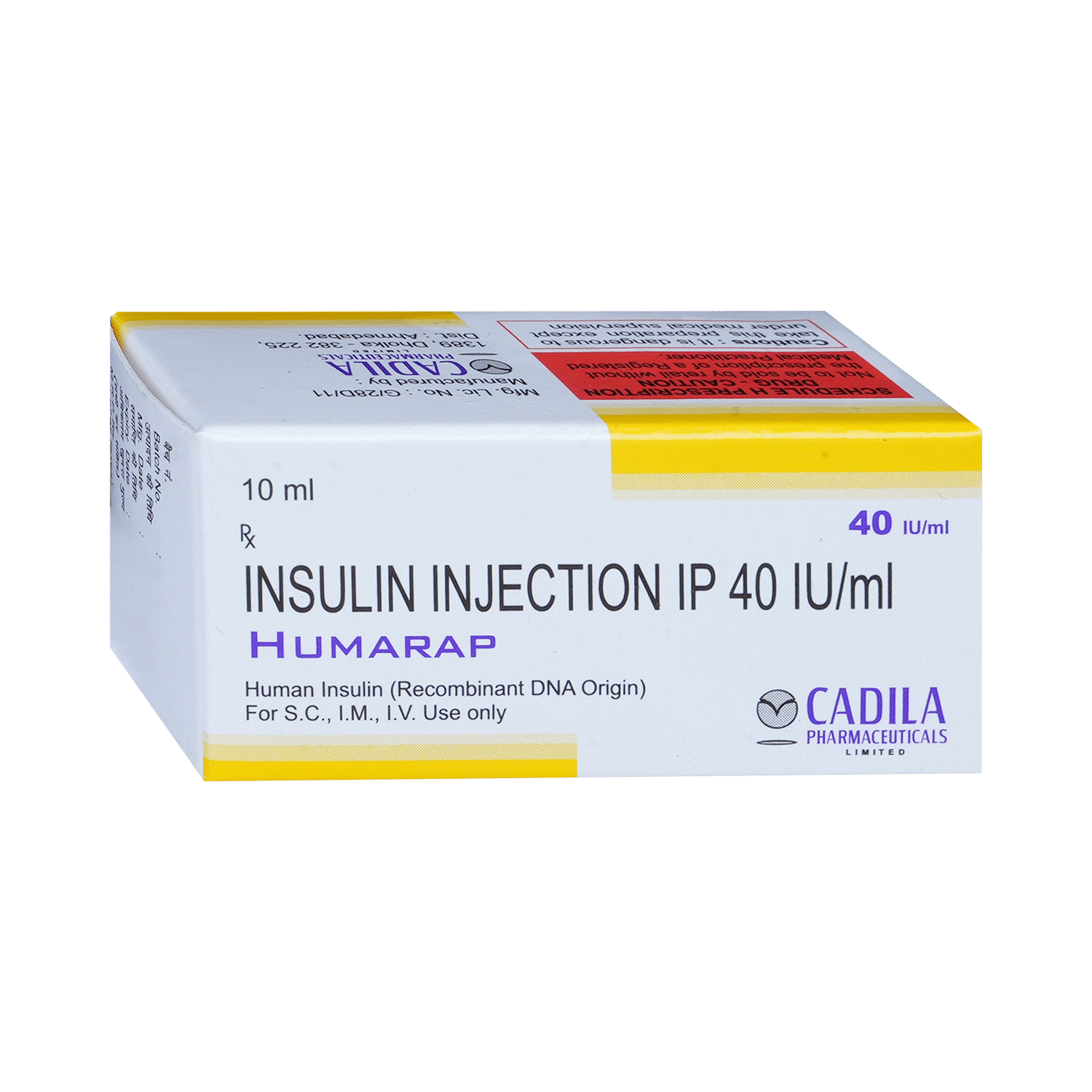 Humarap 40IU/ml Injection - Image 2