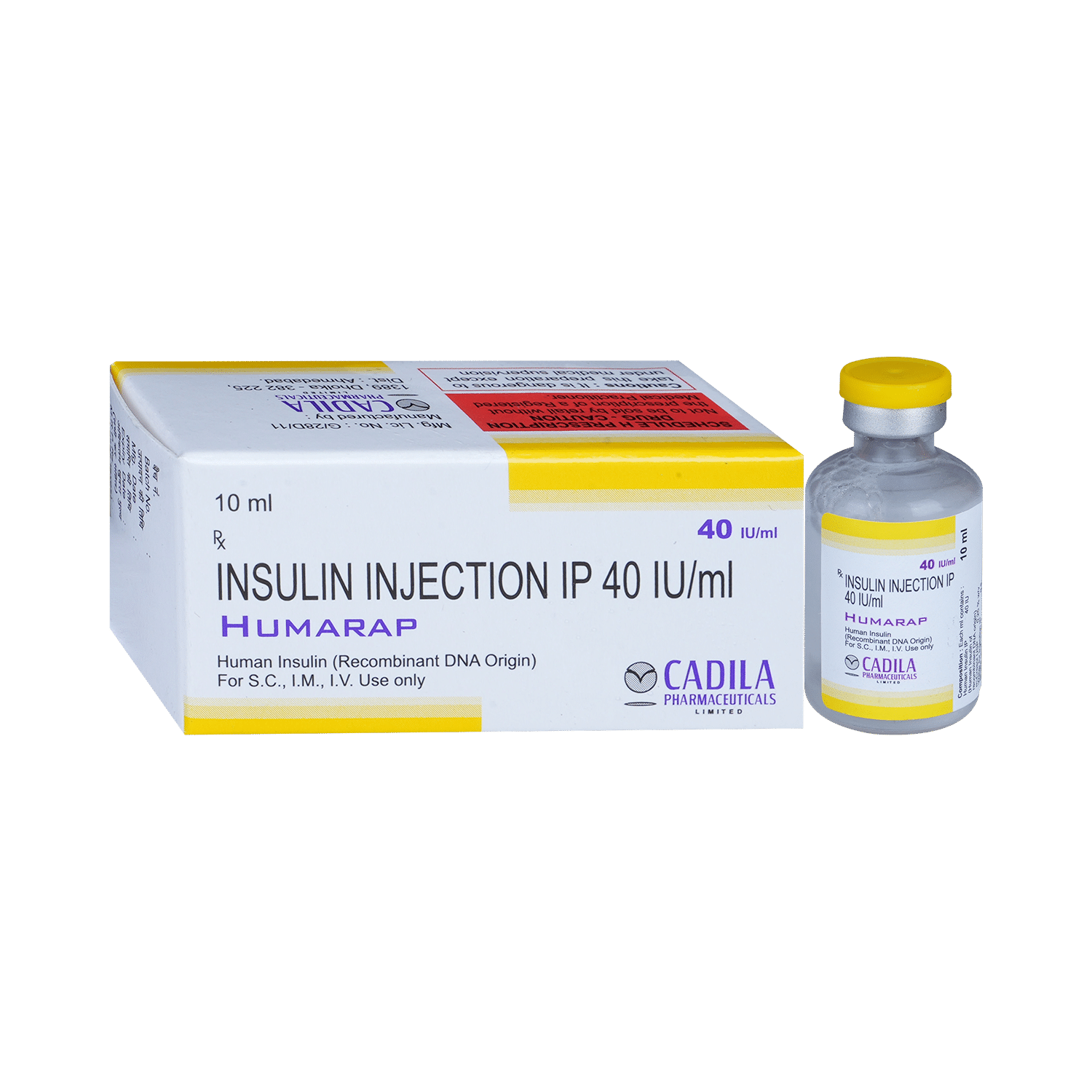 Humarap 40IU/ml Injection - Image 1