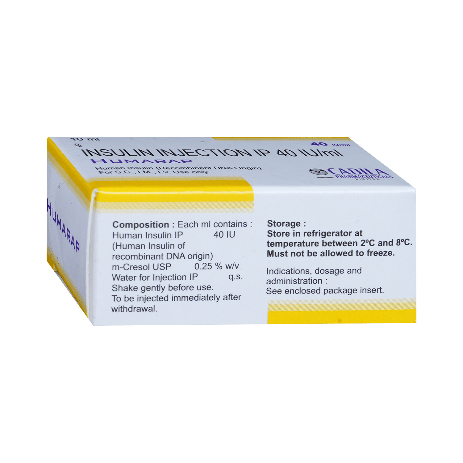 Humarap 40IU/ml Injection - Image 4