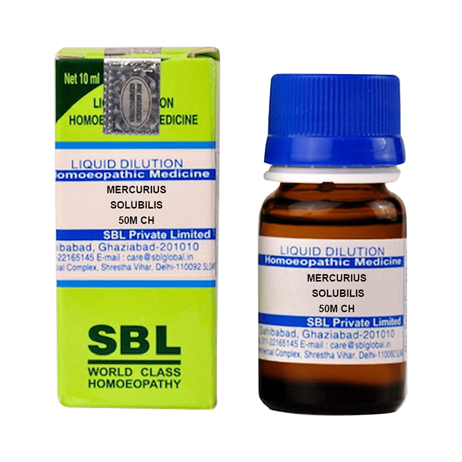 SBL Mercurius Solubilis Dilution 50M CH - Image 1