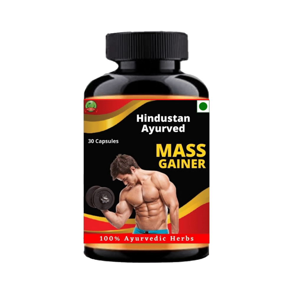 Hindustan Ayurved Mass Gainer Capsule - Image 1