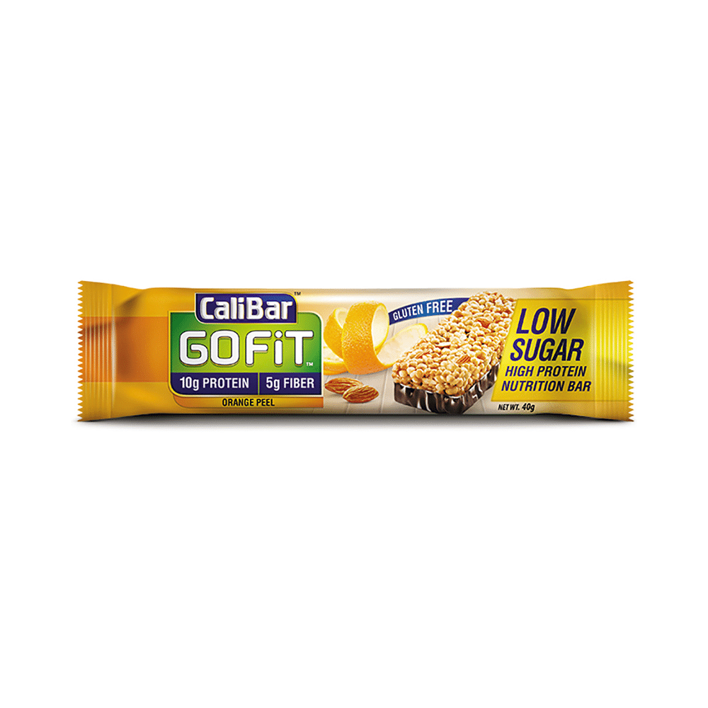 CaliBar Gofit Protein Bar Orange Peel - Image 3