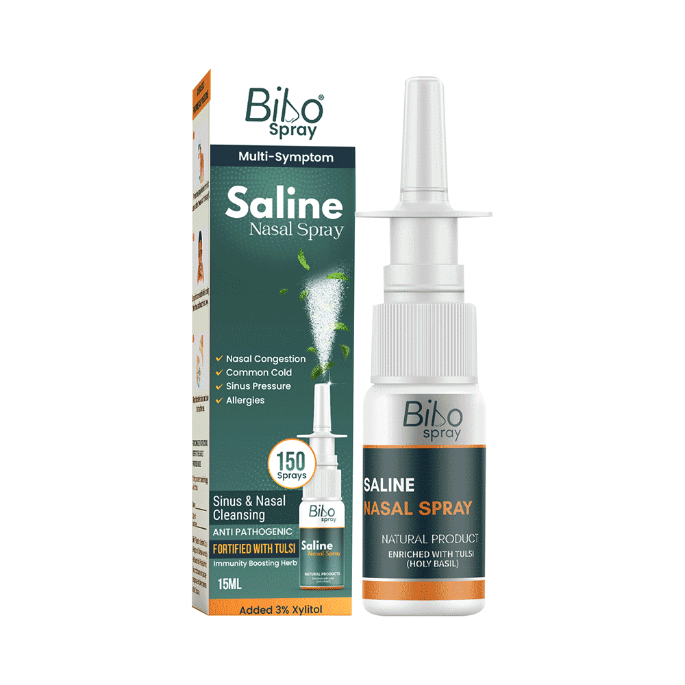 Bibo Saline Nasal Spray (15ml Each)