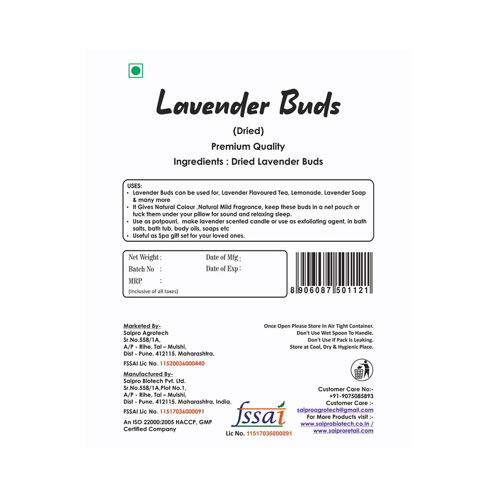 Saipro Lavender Buds Dried - Image 2