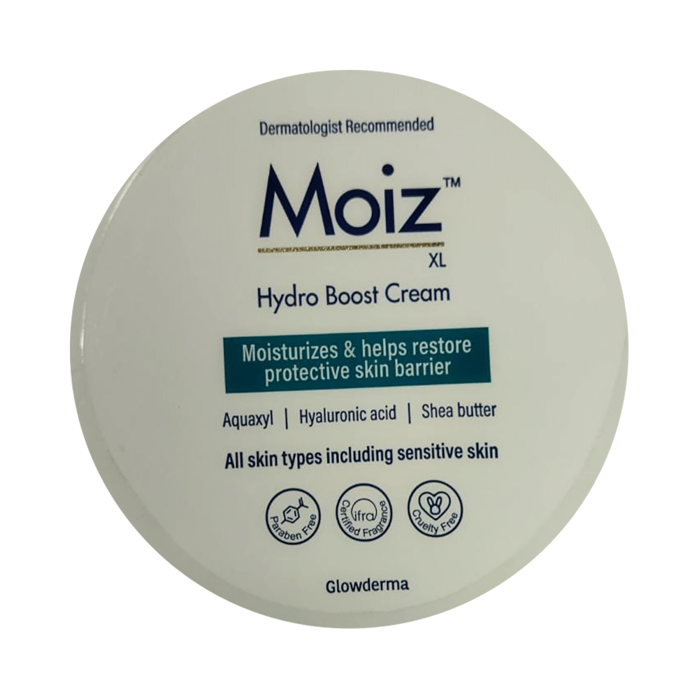 Moiz XL Hydro Boost Cream |  For All Skin Types Including Sensitive Skin | Paraben-Free