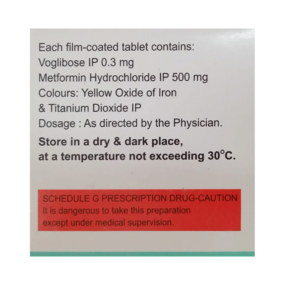 Voglinorm-M 0.3 Tablet - Image 2