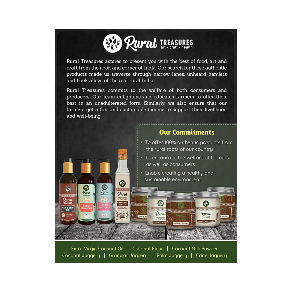 Rural Treasures Hair & Skin Extra Virgin Coconut Oil - Image 9