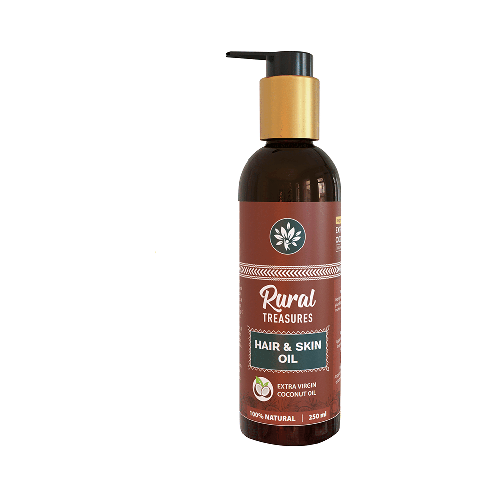 Rural Treasures Hair & Skin Extra Virgin Coconut Oil