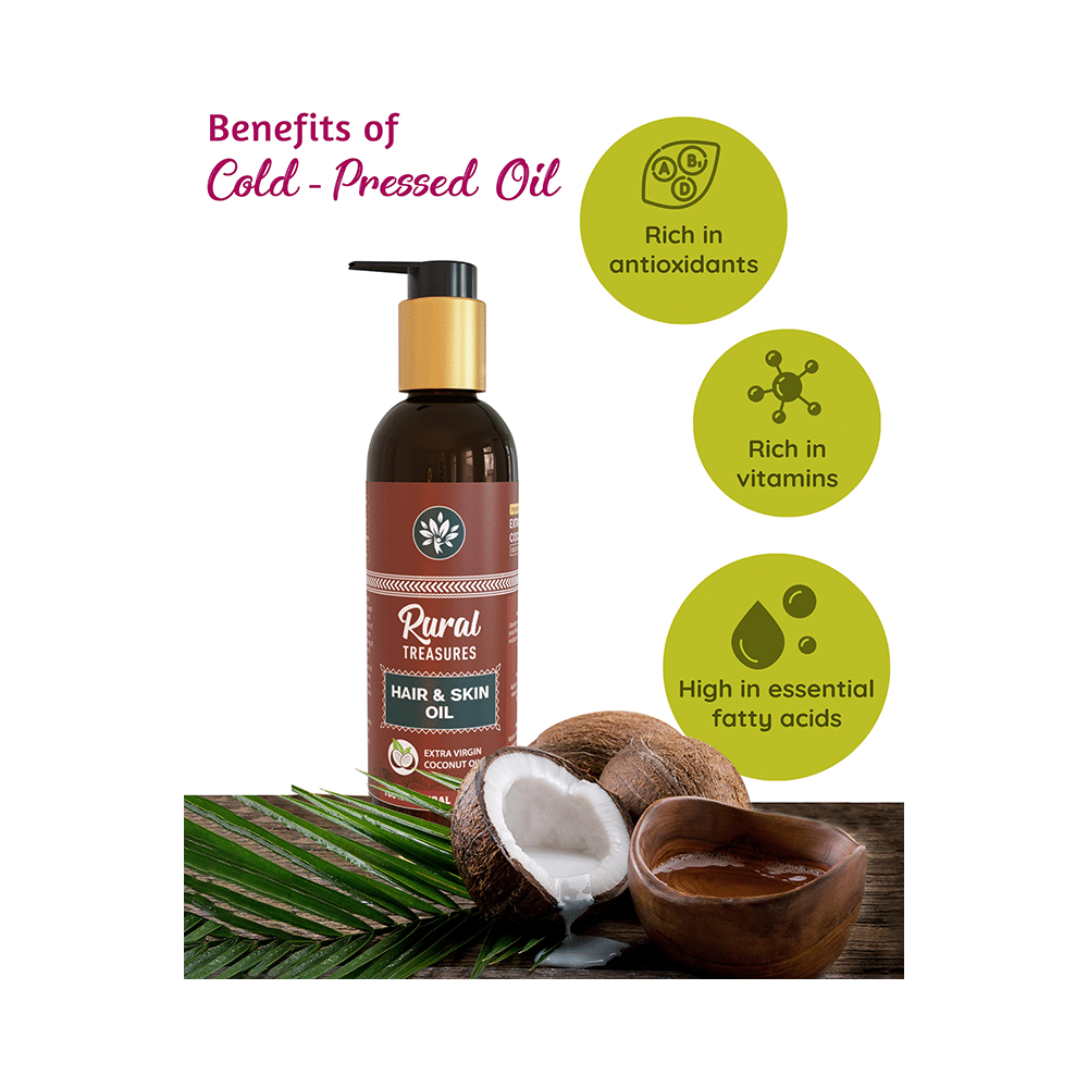 Rural Treasures Hair & Skin Extra Virgin Coconut Oil - Image 7