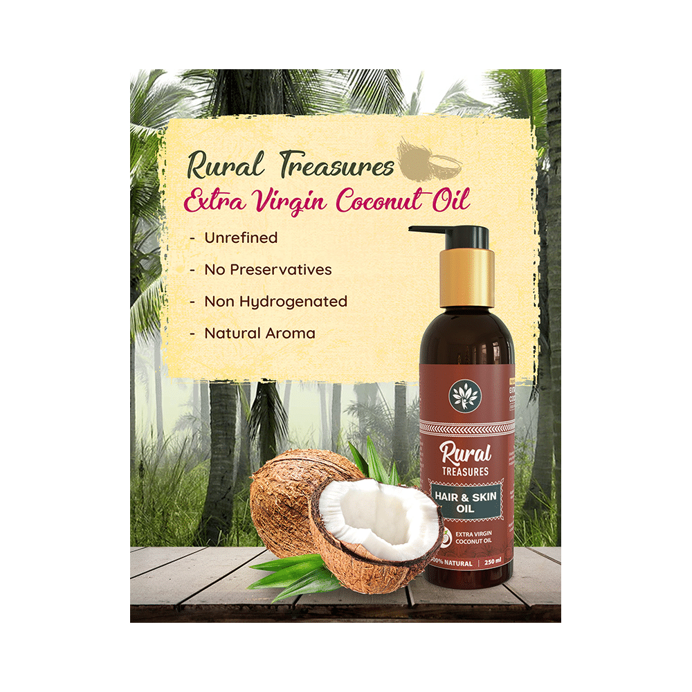 Rural Treasures Hair & Skin Extra Virgin Coconut Oil - Image 6