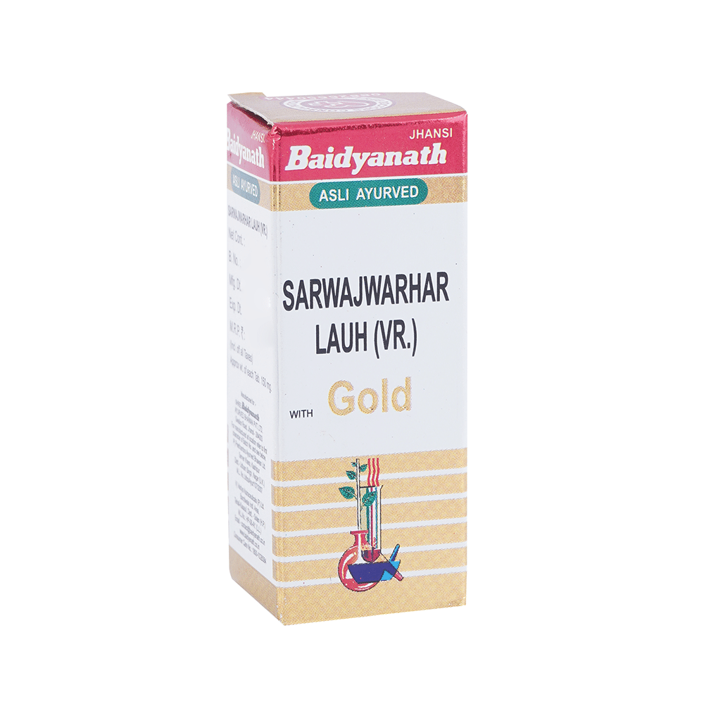 Baidyanath (Jhansi) Sarwajwarhar Lauh (Vr.) with Gold Tablet