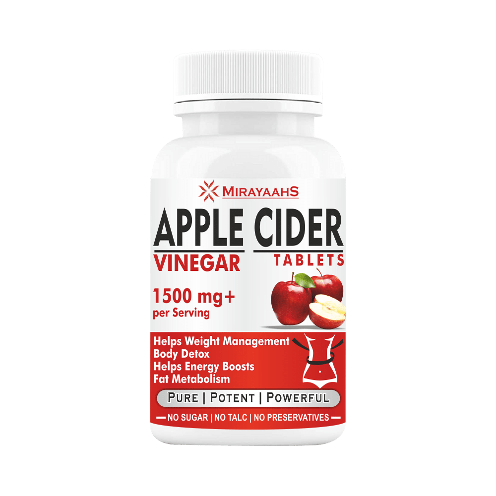 Mirayaahs Apple Cider Vinegar ACV for Weight Management & Detox | Tablet - Image 1