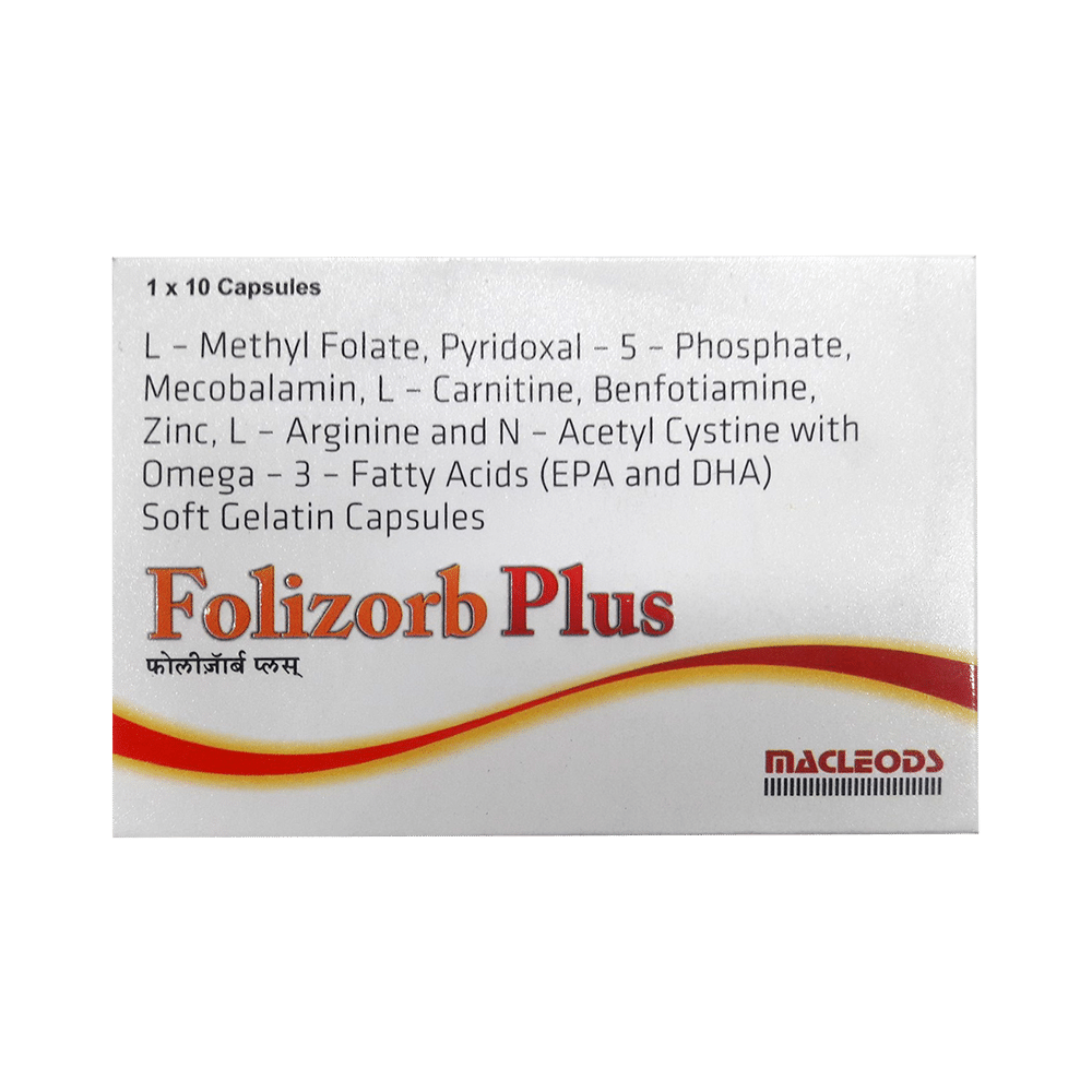 Folizorb Plus Soft Gelatin Capsule - Image 1