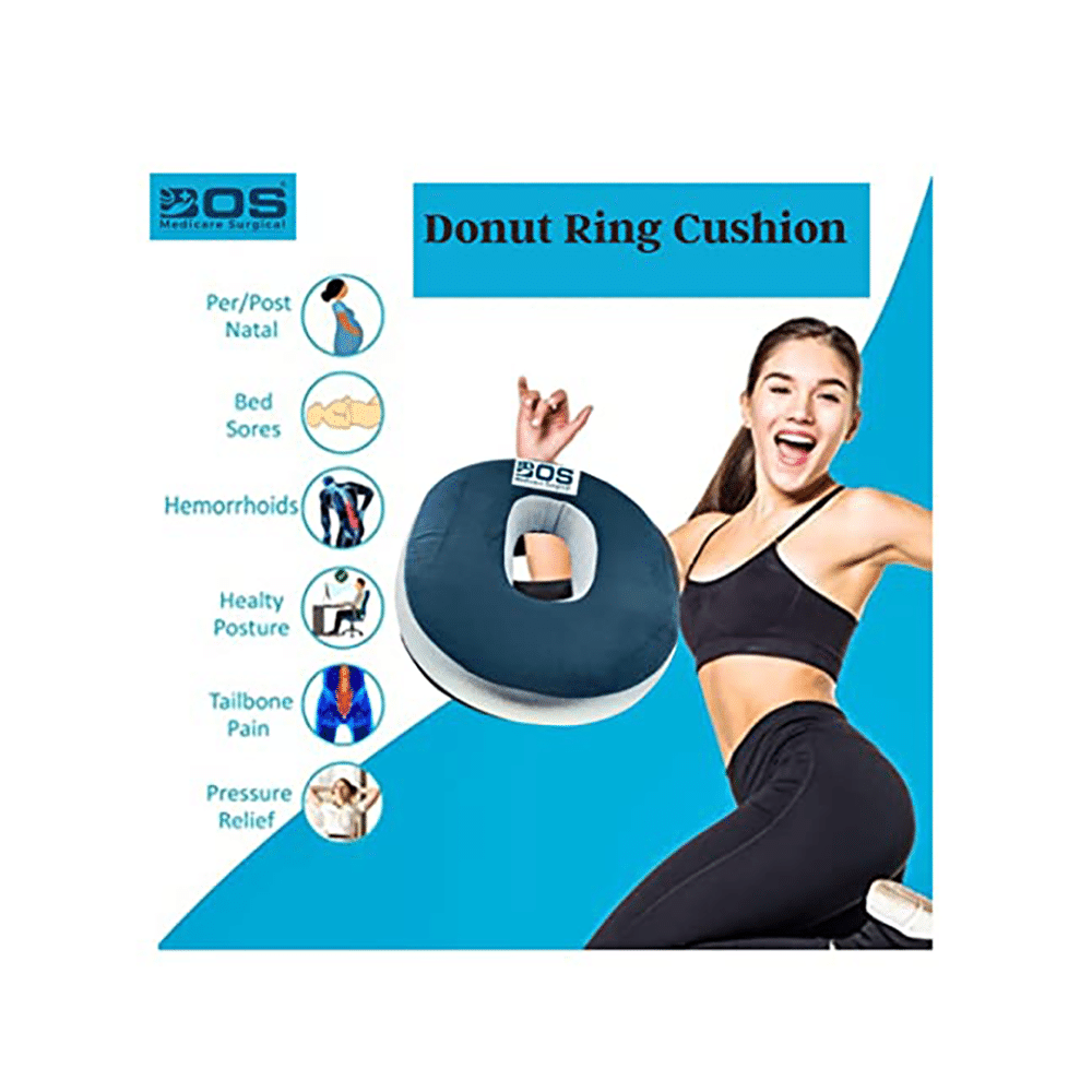 Bos Medicare Surgical Donut Ring Cushion Pillow - Image 2