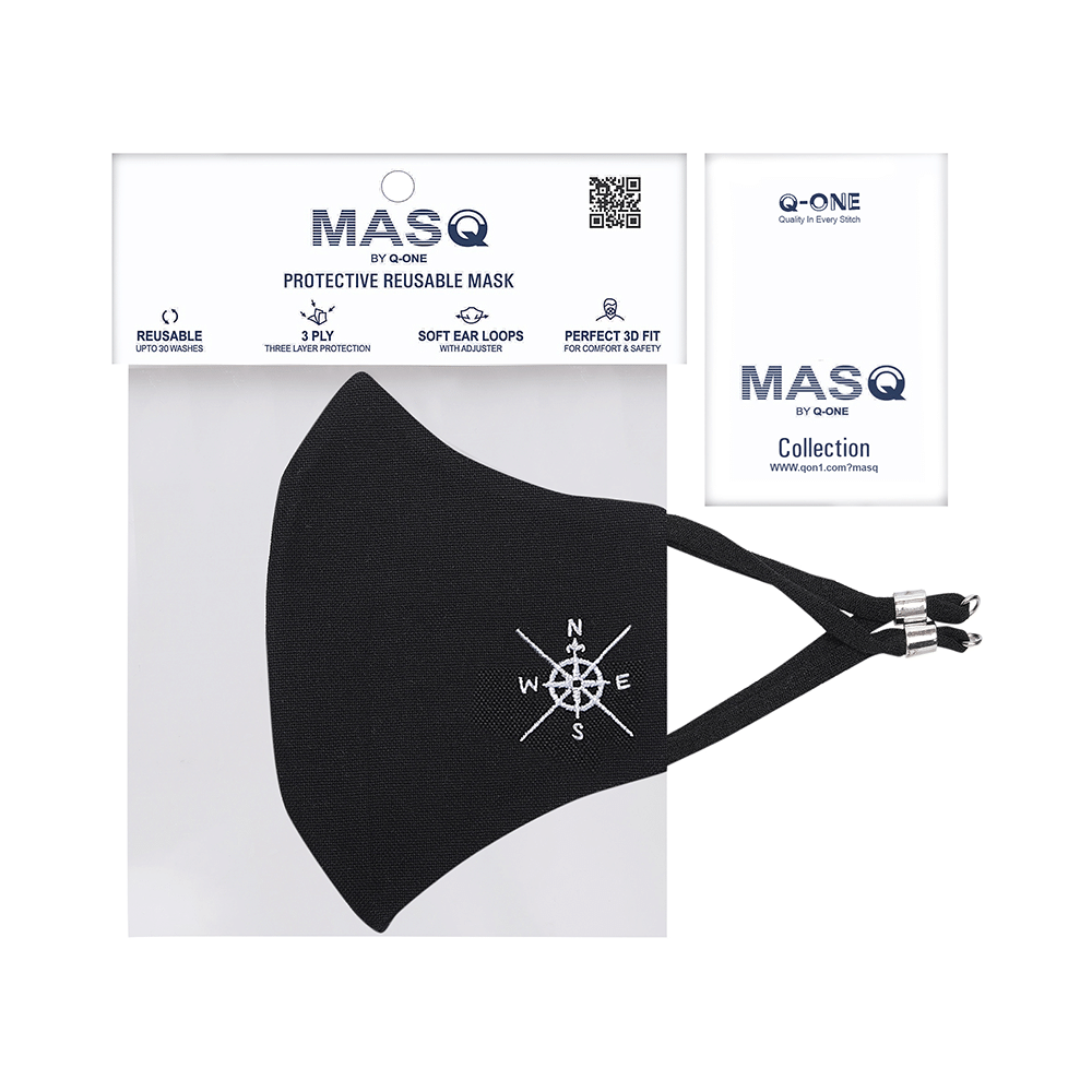 MASQ 4 Layer Unisex Face Mask Large Multicolor - Image 10