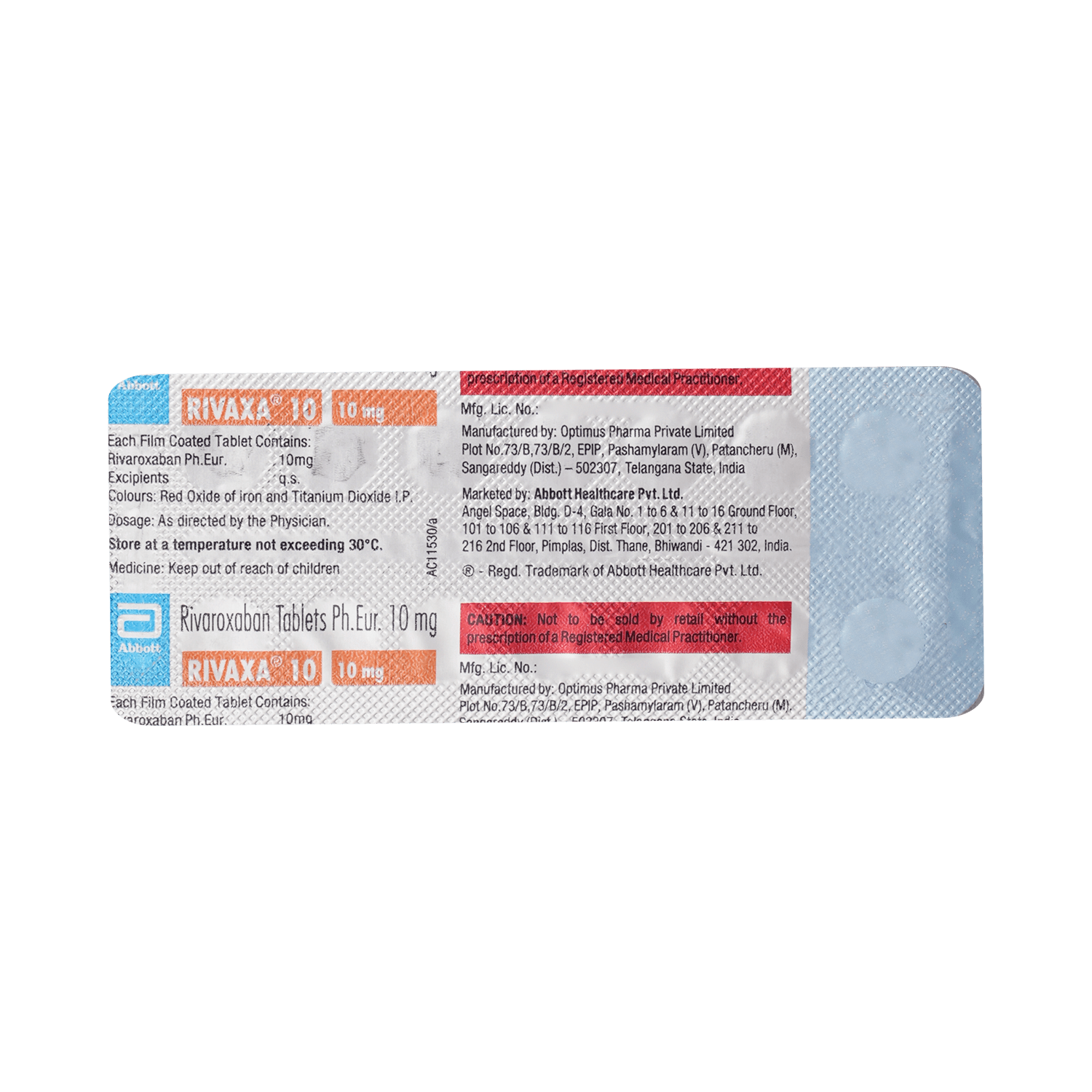 Rivaxa 10mg Tablet - Image 3