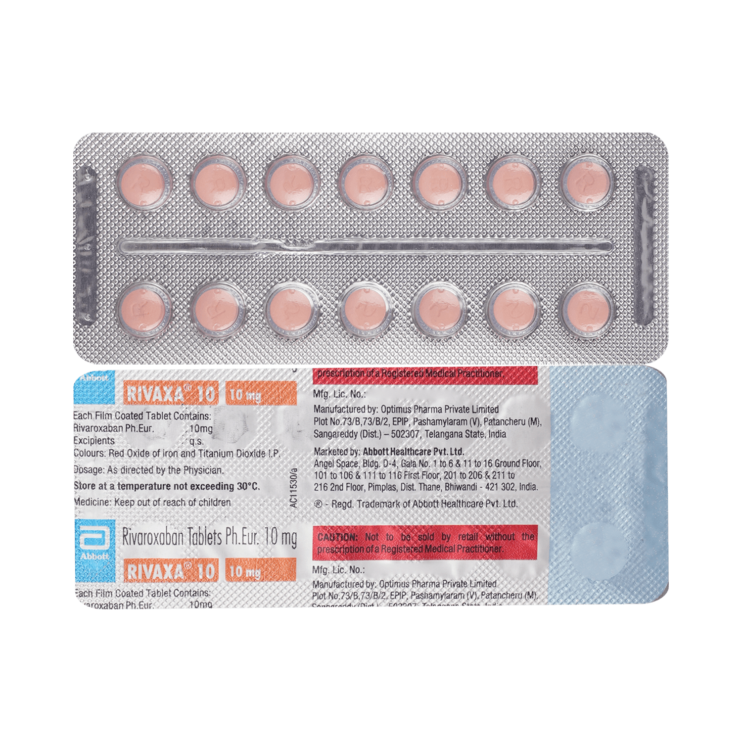 Rivaxa 10mg Tablet - Image 1
