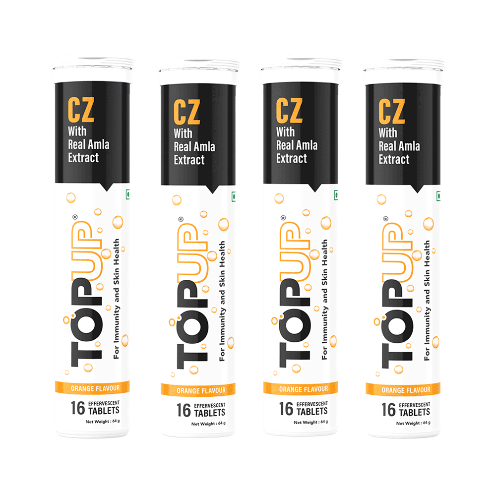 Nuvox Cz with Real Amla Extract Top Up Effervescent Tablet (16 Each) Orange