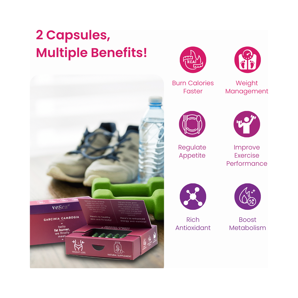 Vesca Garcinia Cambogia Vegetarian Capsule - Image 2