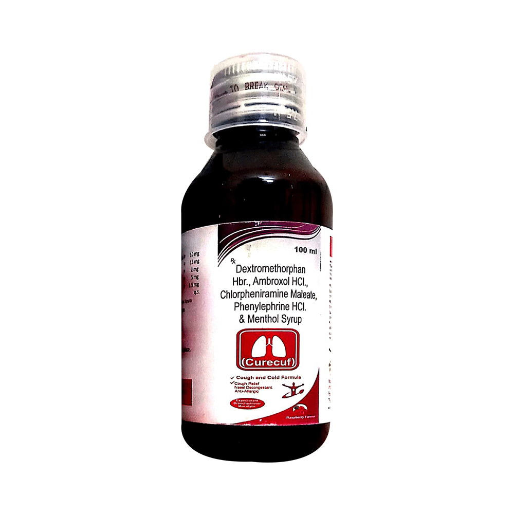 Curecuf Syrup Raspberry - Image 3