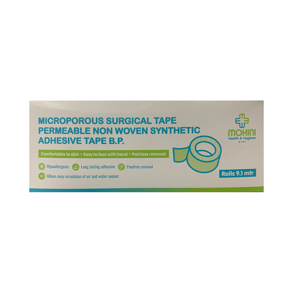 Mohini Microporous Surgical Tape 10cm x 9.1m - Image 1