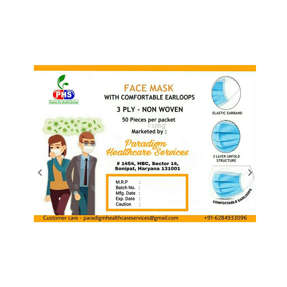 PHS 3 Ply - Non Woven Face Mask - Image 5