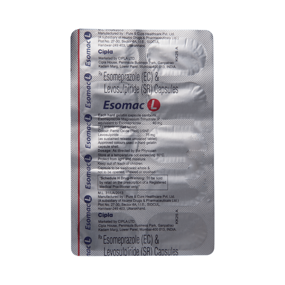 Esomac L Capsule SR - Image 5