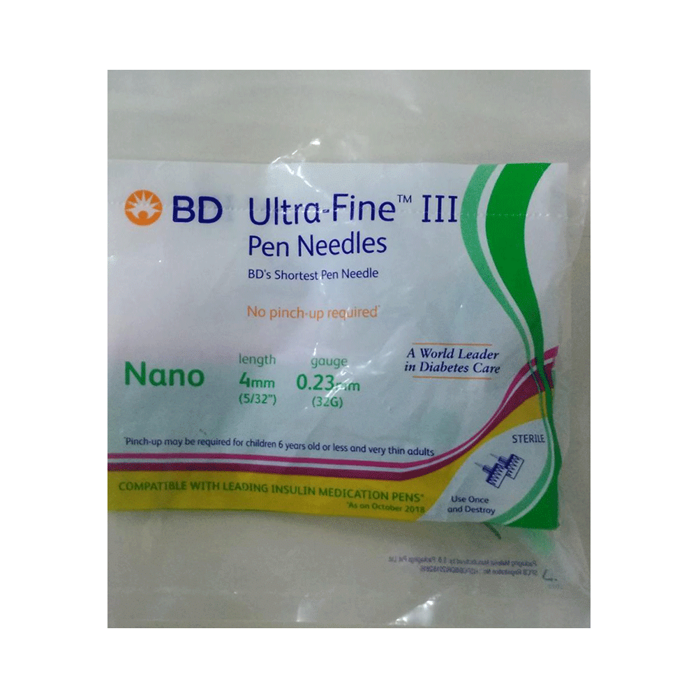 BD Ultra Fine 3 Nano Pen Needle - Image 6