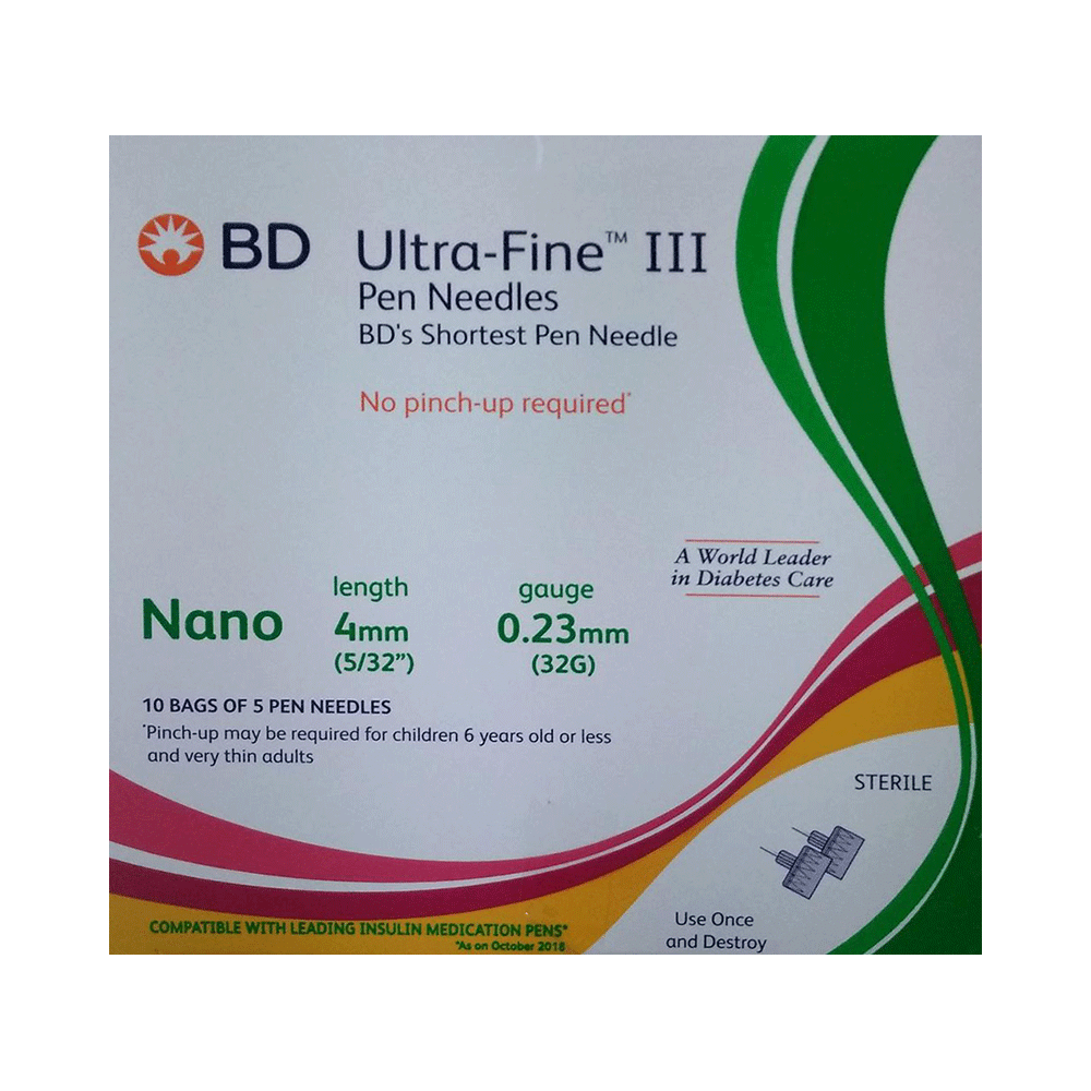 BD Ultra Fine 3 Nano Pen Needle - Image 3