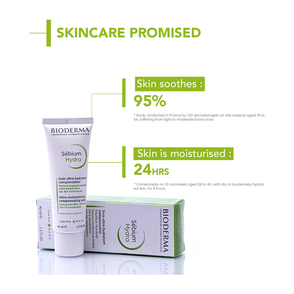 Bioderma Sebium Hydra Moisturiser | For Acne Prone & Ultra-Dry Skin - Image 5