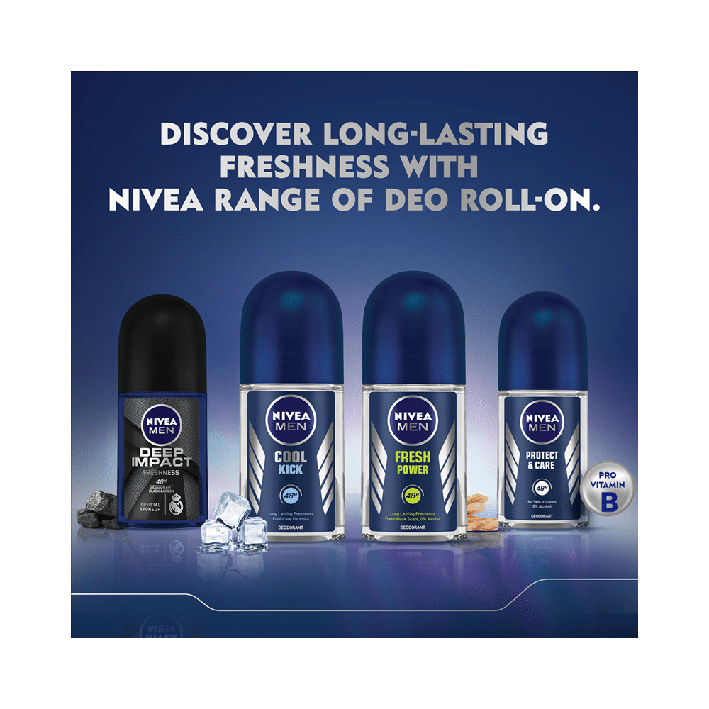 Nivea Men Deodorant Roll On Fresh Active - Image 8