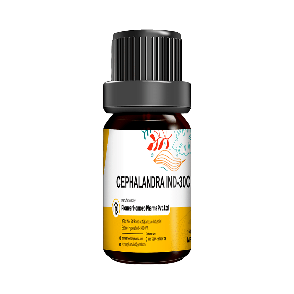 Pioneer Pharma Cephalandra Ind Globules Pellet Multidose Pills 30 CH - Image 1