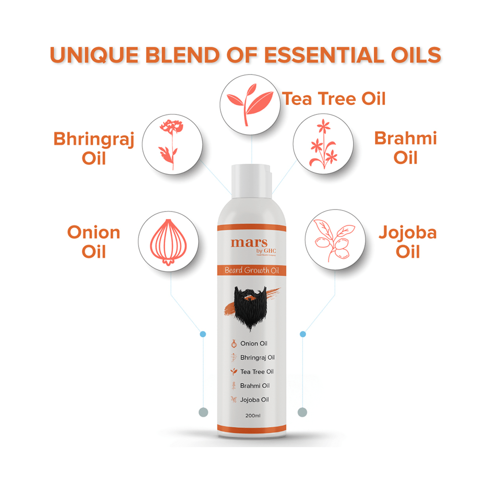 Mars Beard Growth Oil - Image 3