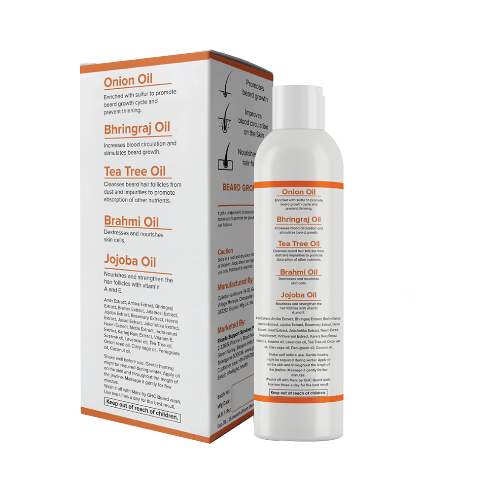 Mars Beard Growth Oil - Image 2