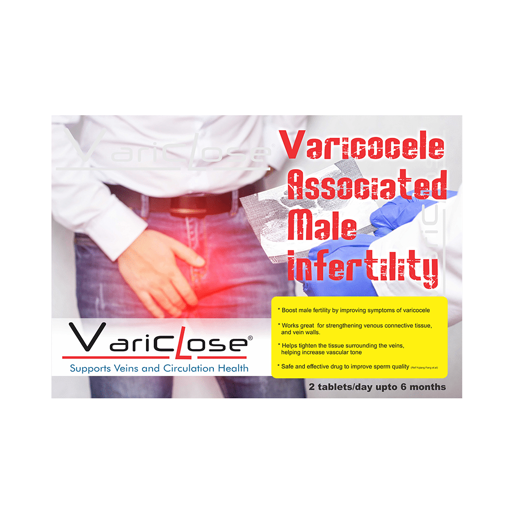 Variclose Poor Blood Flow, Micro Circulation Aid for Varicose Veins & Piles - Aescin, Diosmin & Hesperidin Tablet - Image 5